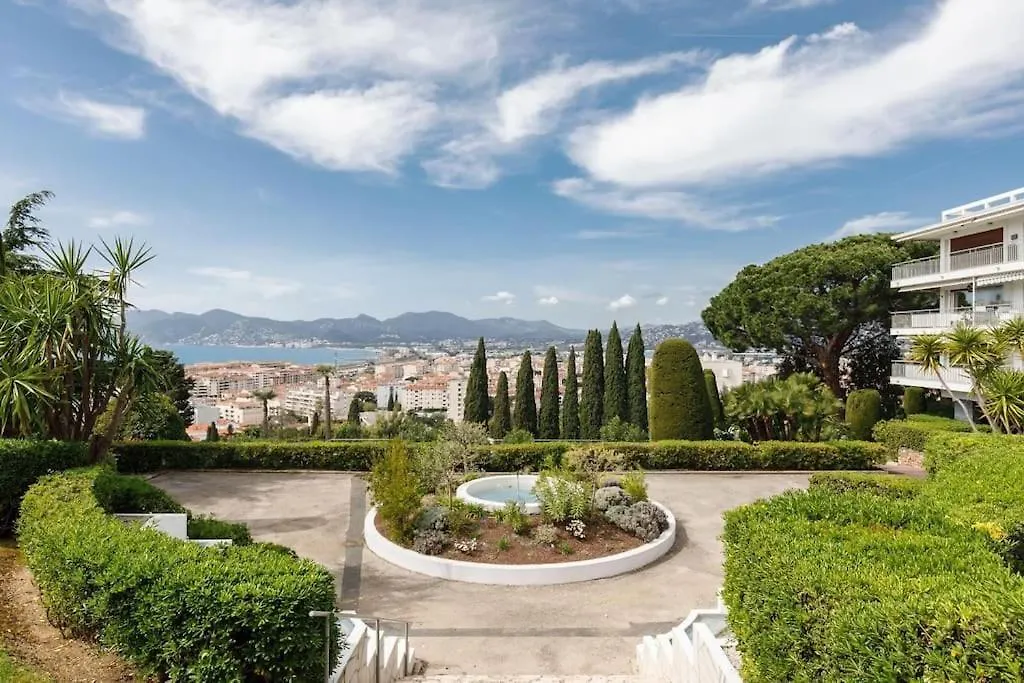 Studio Calme Et Elegant Avec Vue Mer Cannes 0*,  France