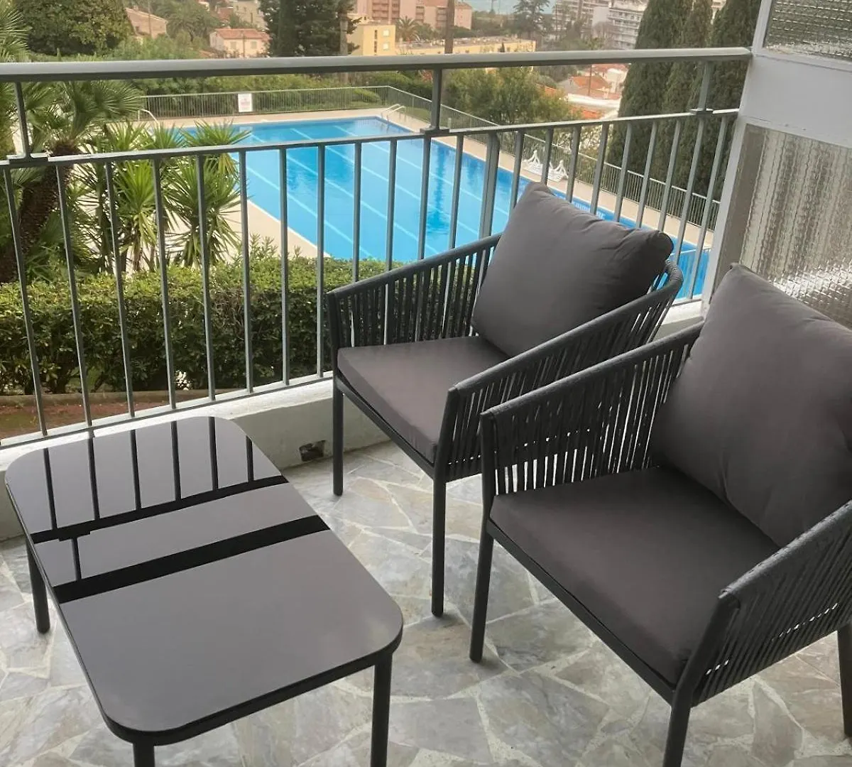 Studio Calme Et Elegant Avec Vue Mer Cannes 0*,